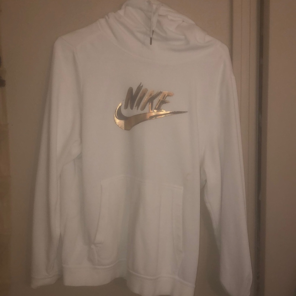 White Nike Hoodie